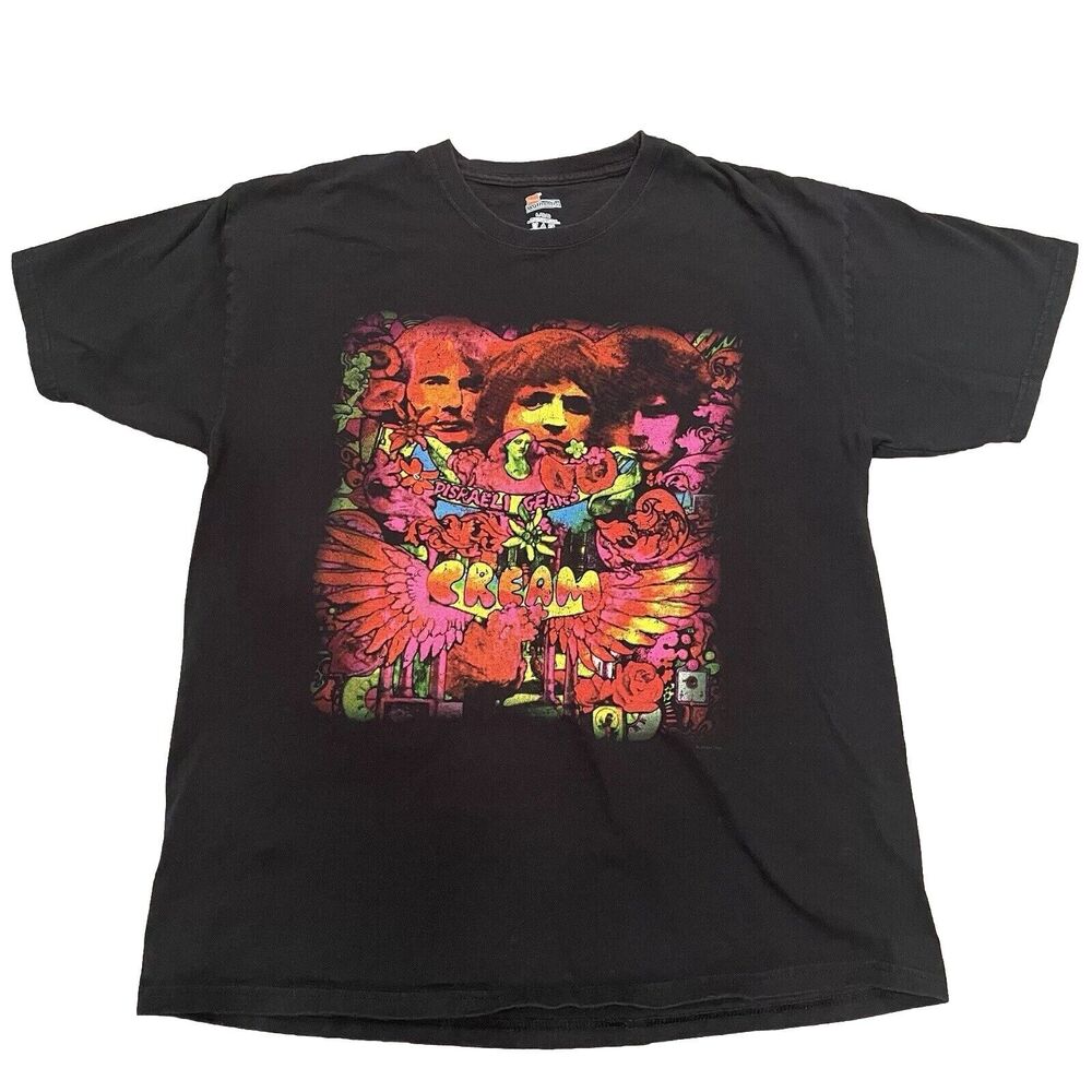 Y2K Graphic T Shirt Mens L Band Tee School Festival Grunge Skater Streetwear